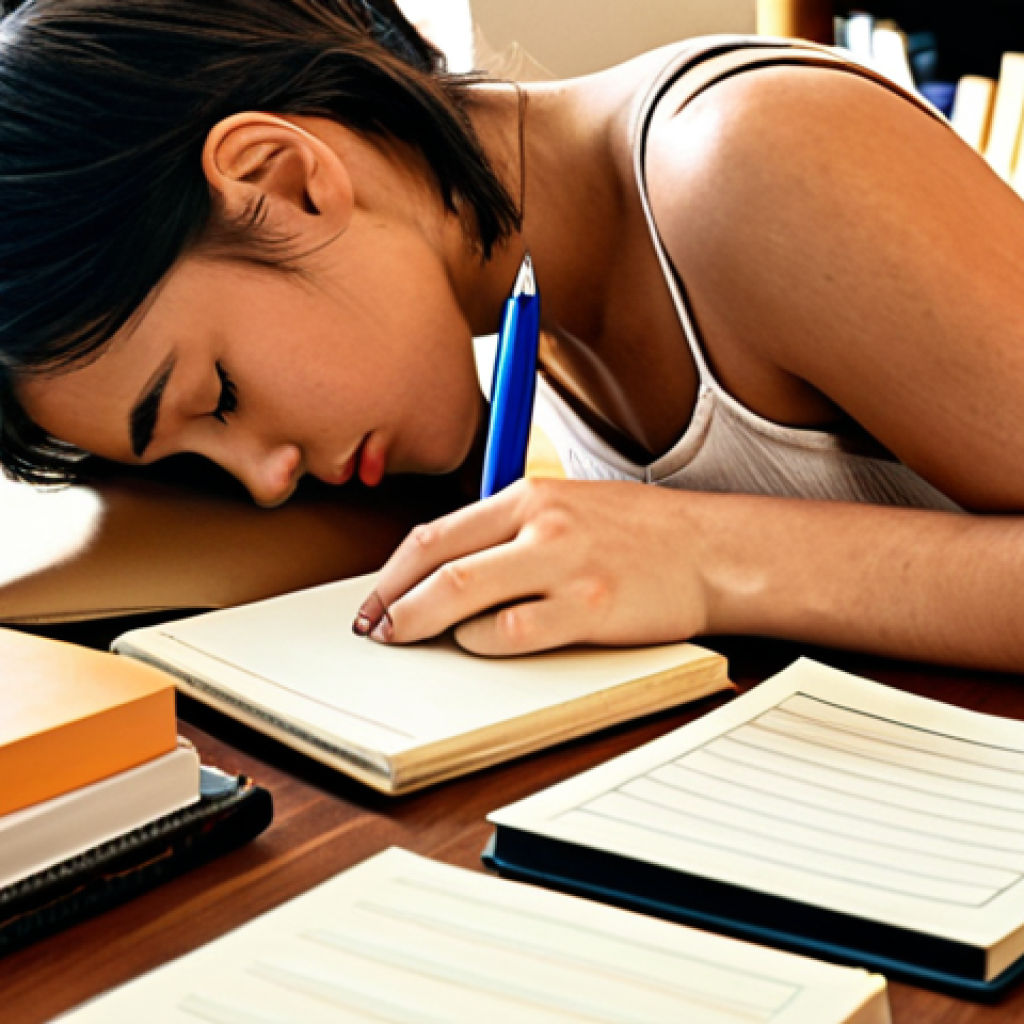 **

A person studying diligently at a desk, surrounded by books and flashcards. The scene should convey focus and determination, with organized notes and a well-lit study environment. Consider a warm color palette to evoke a sense of motivation.

**