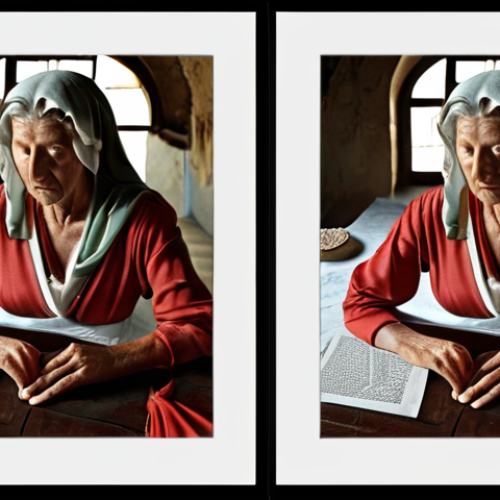 Home 22 Here are two image prompts for Stable Diffusion, focusing on the themes from the provided text and table, localized for an Italian context: