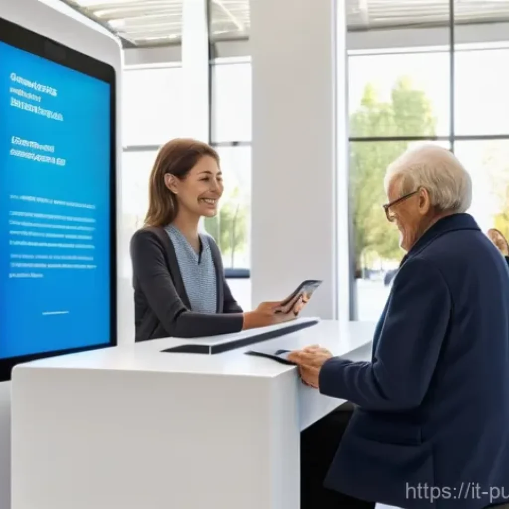 공공관리사 업무 환경과 문화 - **Prompt: "A vibrant, modern Italian public administration building lobby at golden hour, filled wit...