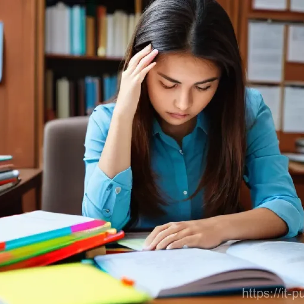 공공관리사 시험을 준비하는 데 도움되는 강의 - **Prompt:** A determined young woman in her late 20s, dressed in smart casual business attire, sits ...