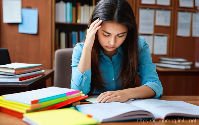 공공관리사 시험을 준비하는 데 도움되는 강의 - **Prompt:** A determined young woman in her late 20s, dressed in smart casual business attire, sits ...