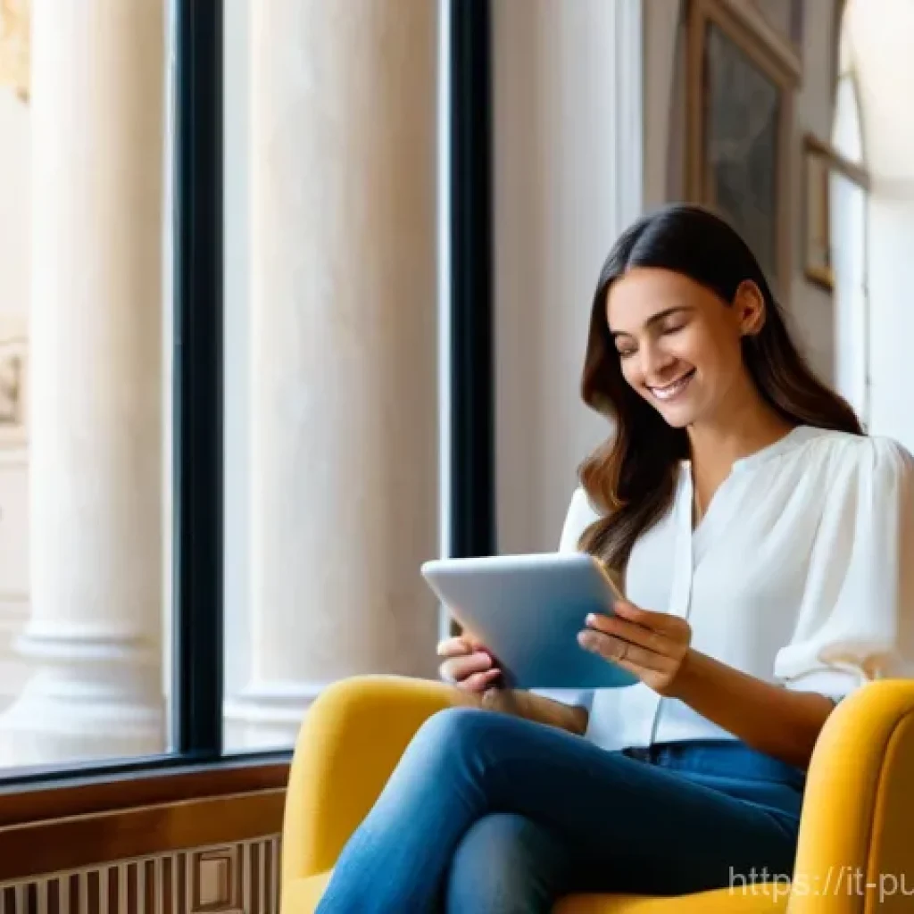 공공관리사 업무 자동화 도구 활용 - **"Goodbye Queues, Welcome Efficiency"**
    A bright, clean, and modern Italian home interior. A st...