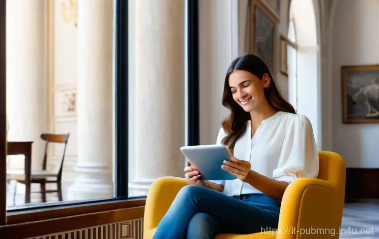 공공관리사 업무 자동화 도구 활용 - **"Goodbye Queues, Welcome Efficiency"**
    A bright, clean, and modern Italian home interior. A st...