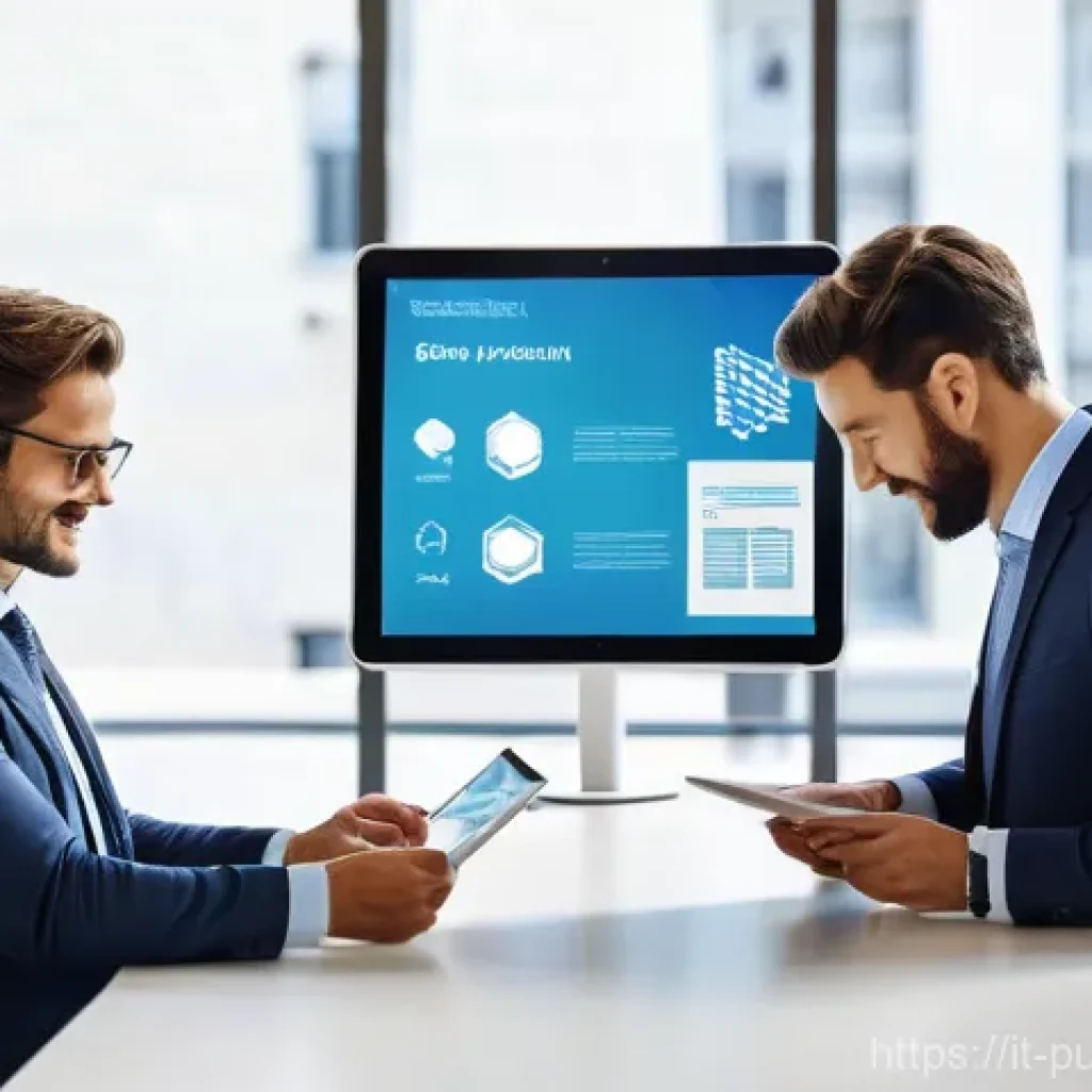 공공관리사 전문성 향상을 위한 학습법 - **Prompt 1: Digital Transformation in a Modern Italian Public Office**
    A vibrant, sunlit, and cl...