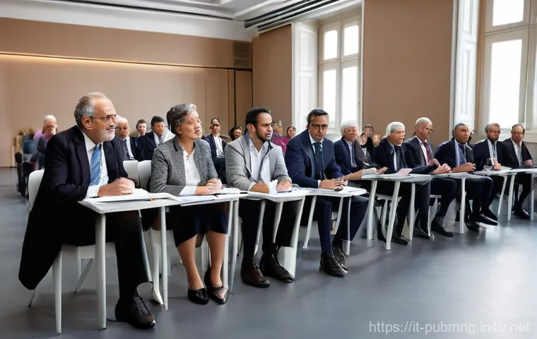 공공관리사 전문성 향상을 위한 학습법 - **Prompt 1: Digital Transformation in a Modern Italian Public Office**
    A vibrant, sunlit, and cl...