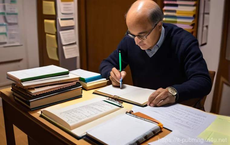 공공관리사 취업 성공 스토리 - **Prompt 1: Dedicated Study for Public Administration Entrance**
    "A diligent young adult, of Ita...