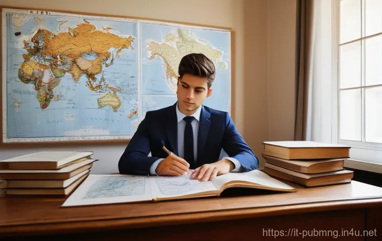 공공관리사 시험 과목 난이도 비교 - **Prompt: The Labyrinth of Administrative Law**
    A highly detailed, hyperrealistic image of a foc...