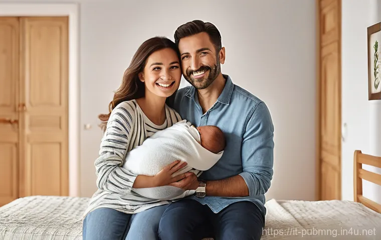 공공관리사 실무에서 자주 사용하는 용어와 정의 - **Prompt:** A diverse Italian family (mother and father in their late 30s, a toddler happily playing...