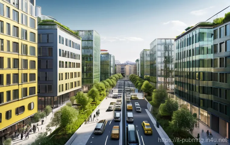 공공관리사와 관련된 최신 트렌드 - Inside a sophisticated, well-lit public office, a diverse group of public servants in business casua...