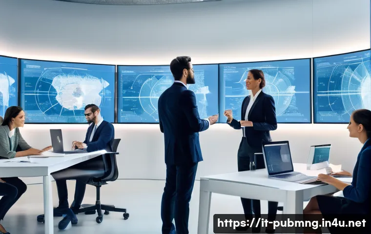 공공관리사 취업 시 가장 중요한 요소 - **Prompt:** A diverse group of young Italian professionals (men and women in their late 20s to early...