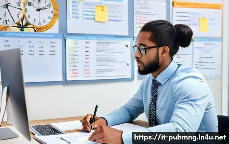 공공관리사 시험 과목별 공부법 - **Prompt 1: Focused Study and Strategic Planning**
    A young, determined professional (20s-30s, ge...