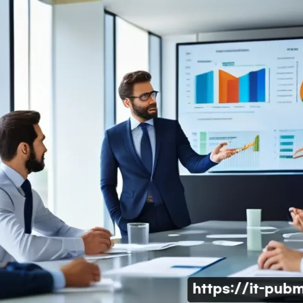 공공관리사와 관련된 국제 자격증의 비교 - A professional Italian public administration manager in business attire leading a diverse team meeti...