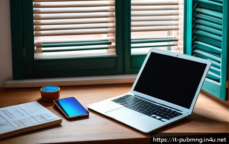 공공관리사 시험 스터디 방법 추천 - A detailed study desk setup in a cozy Italian apartment, featuring a laptop displaying a colorful Pu...