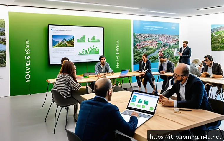 공공관리사 직무와 관련된 성공 스토리 - A vibrant urban co-design workshop scene in a modern Italian city, featuring diverse community membe...
