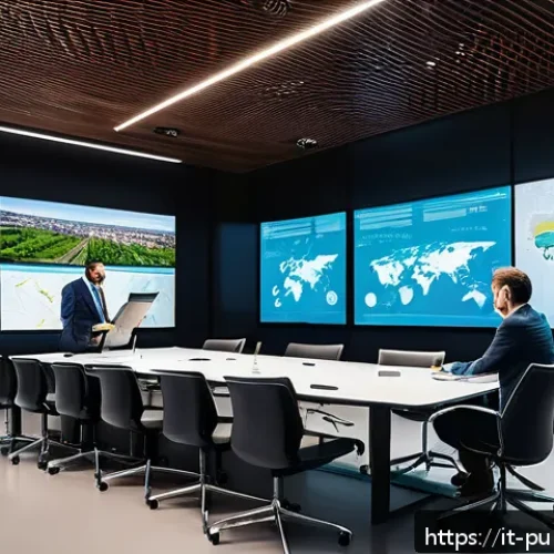 공공관리사와 공공정책의 연계성 - A vibrant, modern Italian city hall meeting room where diverse local, regional, and national public ...