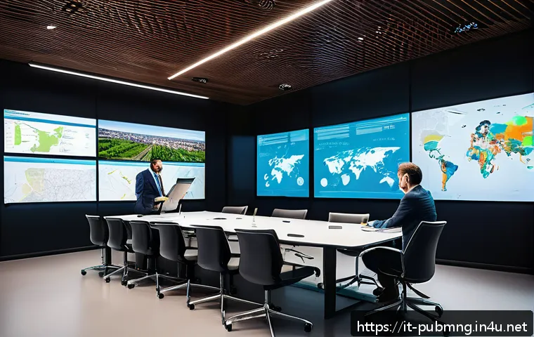 공공관리사와 공공정책의 연계성 - A vibrant, modern Italian city hall meeting room where diverse local, regional, and national public ...